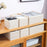 6Pcs / Set Cabinet Non-Woven Fabric Storage Box for Underwear Socks, XS+S+M - Beige - 5