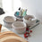Woven Cotton Rope Storage Basket Desktop Storage Holder with Pompom Tassel - Grey Pompom - 3