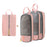 LXSN-000680 4PCS Compression Packing Clothing Shoe Bag Set Oxford Cloth Storage Pouch - Pink - 1