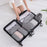 YLZ7S2017 Large Capacity Double-Layer Waterproof Cationic Travel Organizer Bag Set, 7-Piece - Grey - 3