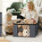 10PCS 90L 60x43x35CM Home Bedroom Non-woven Storage Bag Blanket Quilts Organizer - 3