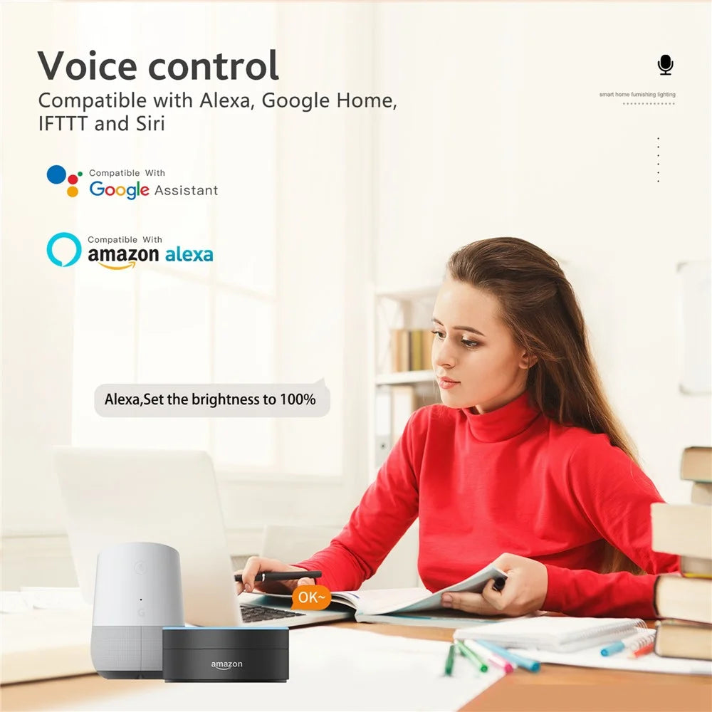 ZJ-WCLD-HC-RGB-CCT-S 30W Ultra-Thin Smart WiFi Bluetooth-compatible RGBCW Ceiling Light with Remote Control - 2