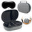 For Apple Vision Pro VR Storage Case Hardshell EVA Carrying Pouch Protection Bag - 7