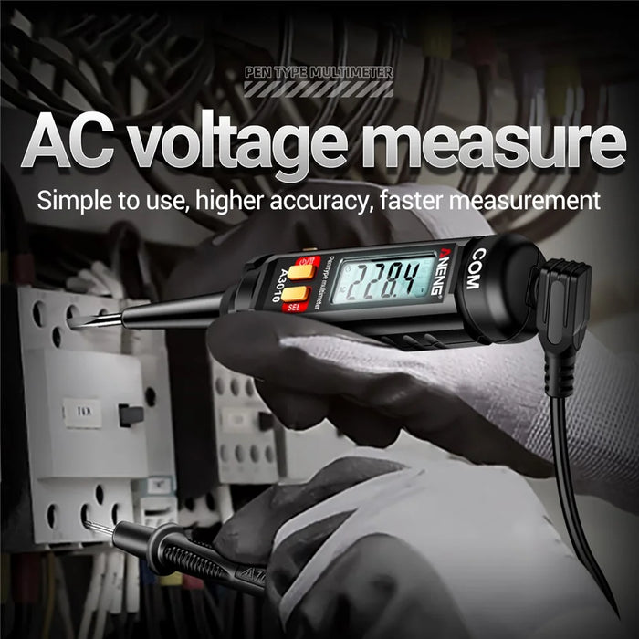 ANENG A3010 2-in-1 Digital Multimeter Test Pen Cable Breakpoint Tester DC / AC Voltage Capacitance Meter - 5