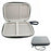 Neck-mounted LED Reading Light Storage Bag EVA+Nylon Case Travel Organizer Handbag - 1