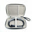 Neck-mounted LED Reading Light Storage Bag EVA+Nylon Case Travel Organizer Handbag - 5