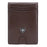 BAELLERRY K9313-K9314 Leather RFID Blocking Card Bag Card Storage Case Coin Purse - Coffee - 7