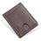 BAELLERRY K9311-K9312 RFID Blocking Bifold Leather Pocket Wallet RFID Blocking Card Bag Coin Purse - Coffee - 7