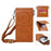 For Apple Vision Pro Battery Protection Organizer Case PU Leather Shoulder Bag - 1