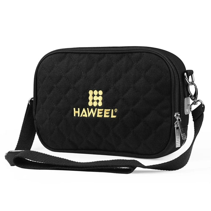 HAWEEL HWL2133 Crossbody Shoulder Bag Heating Hand Warmer Bag Storage Bag for Phone Power Stand - Black - 1