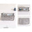 Handheld Makeup Bag Polyester Travel Wash Bag Pouch with Multiple Compartments - Grey - 4