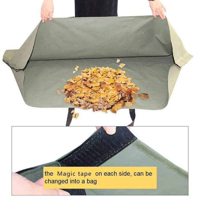 KG0266 600D Oxford Cloth Garden Waste Bag Reusable Yard Leaf Bag with Dual Handle - 4
