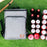 Outdoor Camping Cooler Backpack Waterproof Travel Beer Bag Storage Organizer - Grey - 4