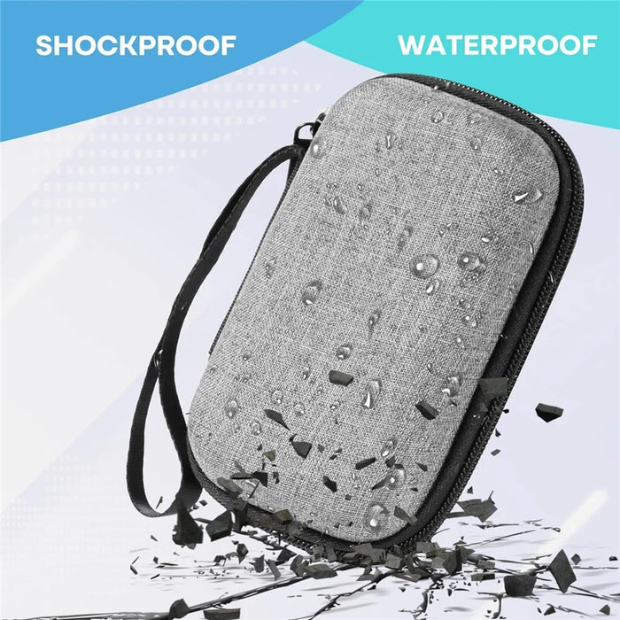 For Anker MagGo Magnetic Portable Charger Carrying Case Nylon+EVA Storage Holder Bag - 6