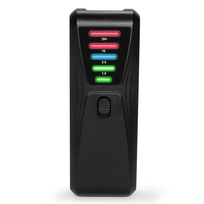 FS-2 Electric Magnetic Field Radiation Tester Portable 5 LED EMF Meter Detector - Black - 2