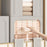 66L 50x40x33cm Clothes Storage Bins Folding Closet Organizers for Home - Single Window / Light Grey - 3