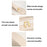 Large Capacity Cosmetic Storage Bag PU Waterproof Travel Toiletry Bags - White - 2