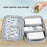 28 X 20 X 8.5cm Digital Accessories Storage Bag Data Cable Headset Power Bank Carrying Pouch - Black - 5
