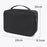 28 X 20 X 8.5cm Digital Accessories Storage Bag Data Cable Headset Power Bank Carrying Pouch - Black - 7