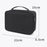 Size S 22x15x6.5cm Accessories Bag Travel Electronics Organiser Portable Waterproof Cables Case - Black - 7
