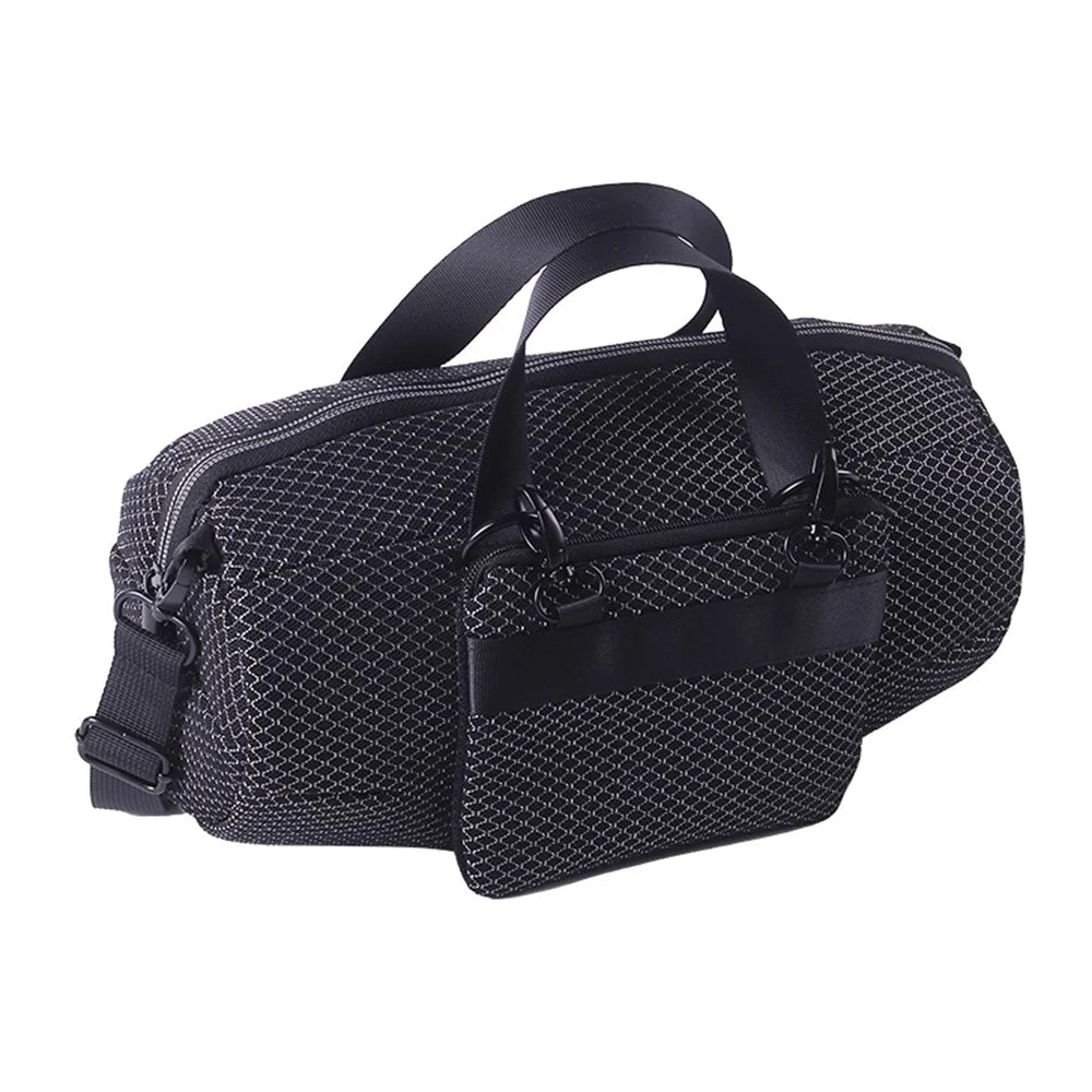 Travel Case For JBL Xtreme 4 / 3 Bluetooth-compatible Speaker Mesh Cloth Carrying Storage Bag with Shoulder Strap - 1