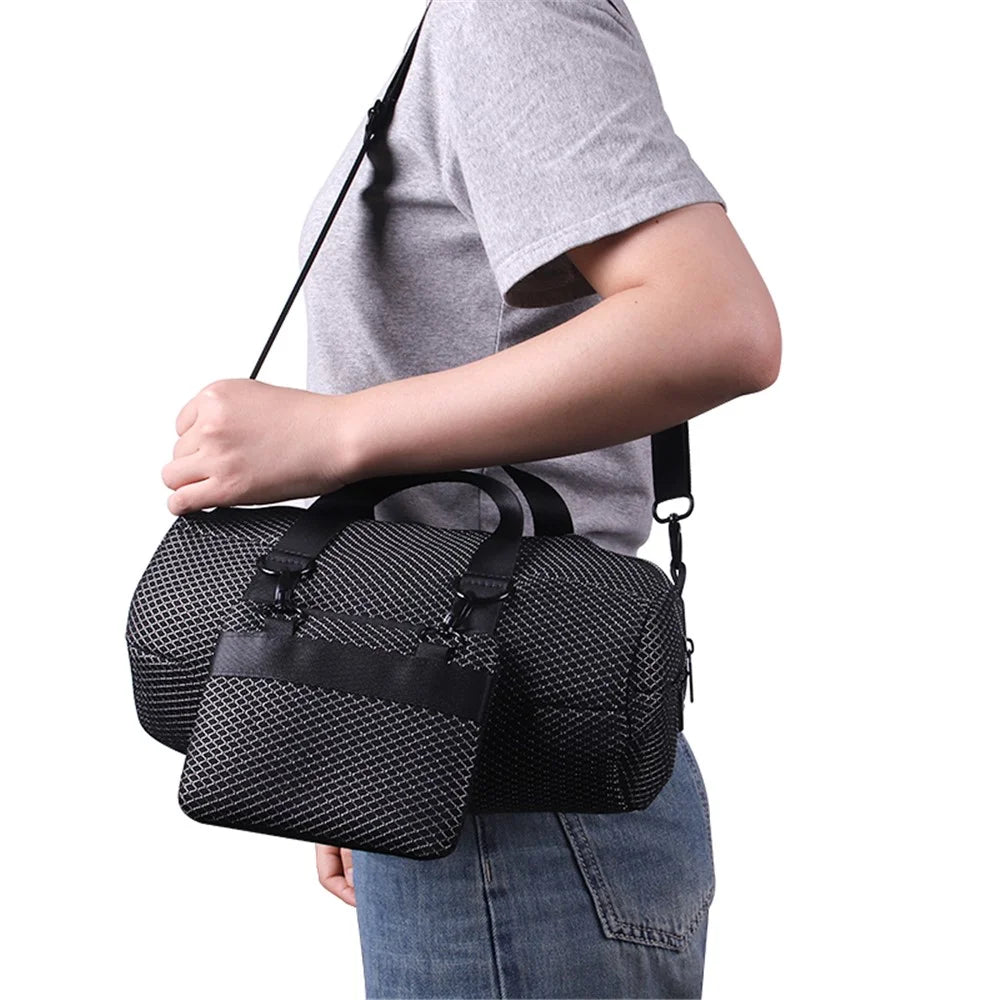 Travel Case For JBL Xtreme 4 / 3 Bluetooth-compatible Speaker Mesh Cloth Carrying Storage Bag with Shoulder Strap - 2
