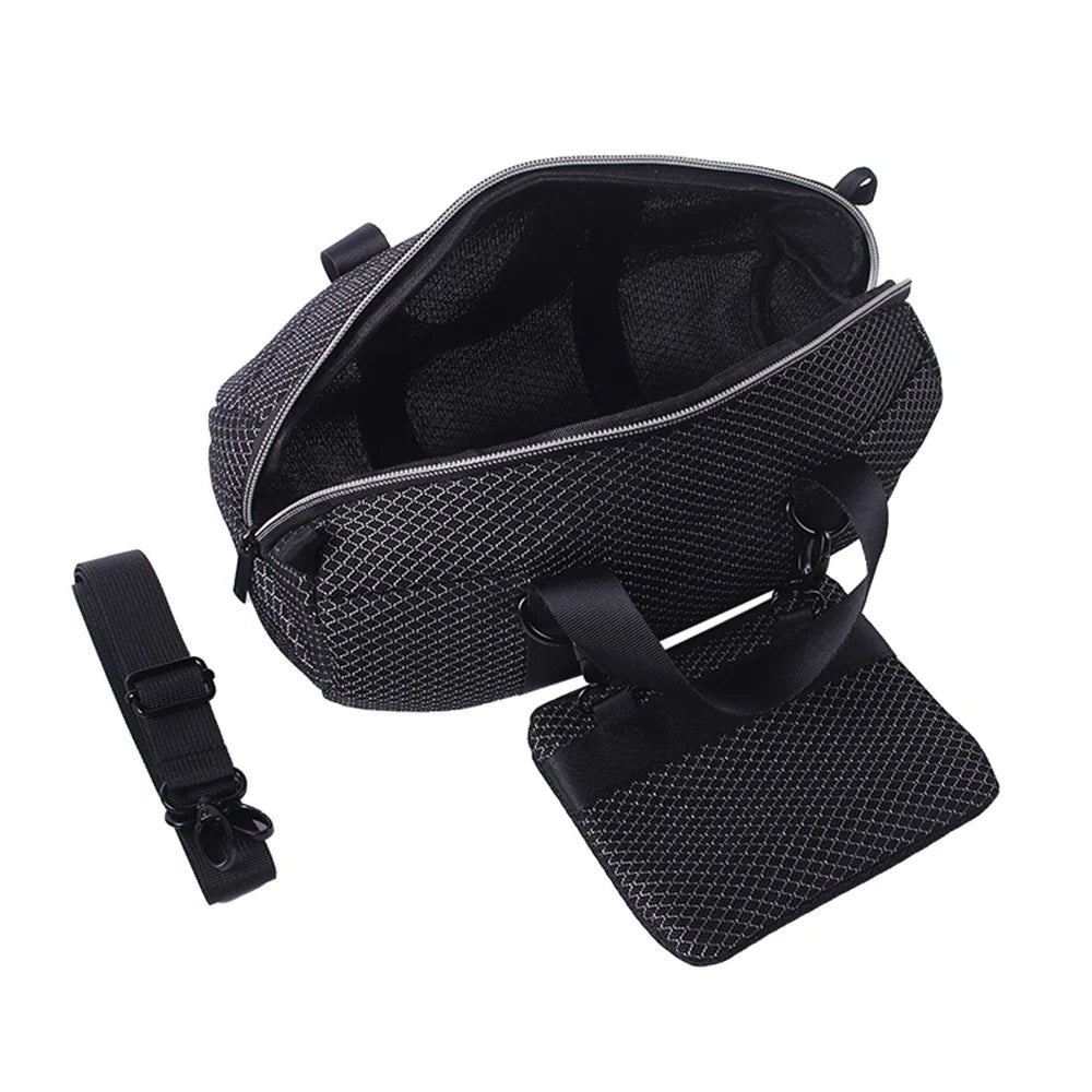 Travel Case For JBL Xtreme 4 / 3 Bluetooth-compatible Speaker Mesh Cloth Carrying Storage Bag with Shoulder Strap - 5