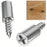 Shelf Support Pegs Shelf Pins Cabinet Self-Tapping Screws for Furniture Bookcase - 2