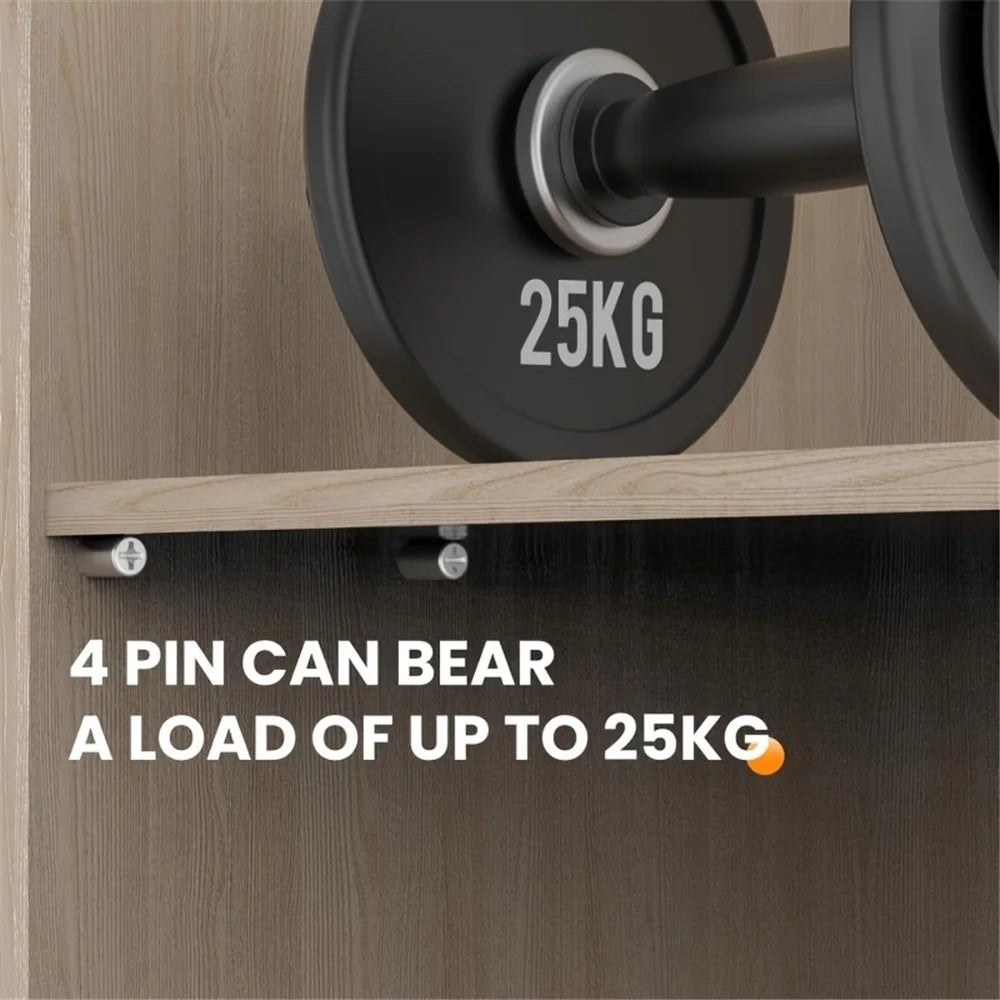 Shelf Support Pegs Shelf Pins Cabinet Self-Tapping Screws for Furniture Bookcase - 5