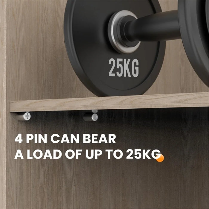 Shelf Support Pegs Shelf Pins Cabinet Self-Tapping Screws for Furniture Bookcase - 5