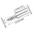 Shelf Support Pegs Shelf Pins Cabinet Self-Tapping Screws for Furniture Bookcase - 7