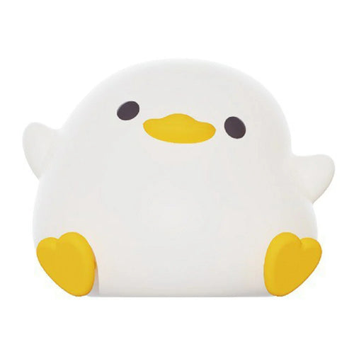 Cute Cartoon Duck Night Light Eye Protection Tap Dimmable Table Lamp with Timer - 1