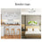 E27 18W Square LED Crystal Light Energy Saving Bedroom Dining Room Home Lamp, White Light 18cm - 7