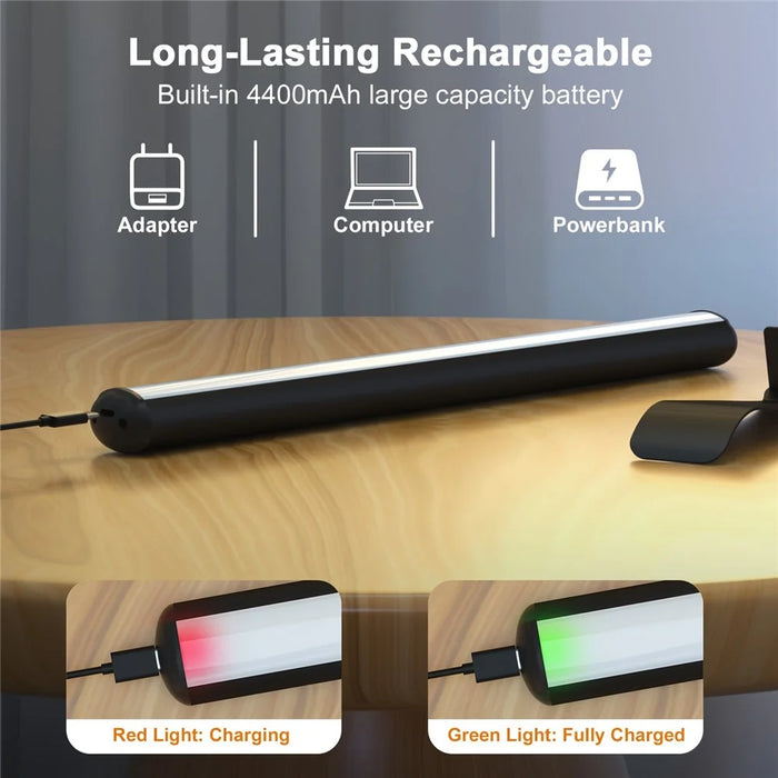 40cm 2.2W Wall Picture Dimmable Light Magnetic Rechargeable Oil Painting Display Lamp with Remote Controller - 3