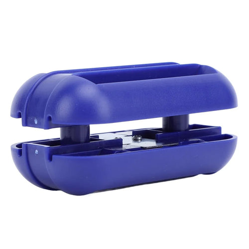 Edge Banding Cutter Hand Planer Edge Trimmer with Carbon Steel Blades Trimming Woodworking Tool - Blue - 1