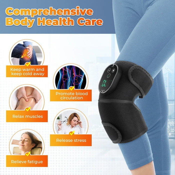 Intelligent 6 Gears Temperature Control Winter Electric Heating Knee Massager Warmer (CE Certified) - 2