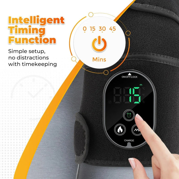 Intelligent 6 Gears Temperature Control Winter Electric Heating Knee Massager Warmer (CE Certified) - 7
