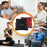 Red Light Therapy Waist Belt Heating Massage Neoprene Infrared Light Wrap for Pain Relief (CE Certified) - 6