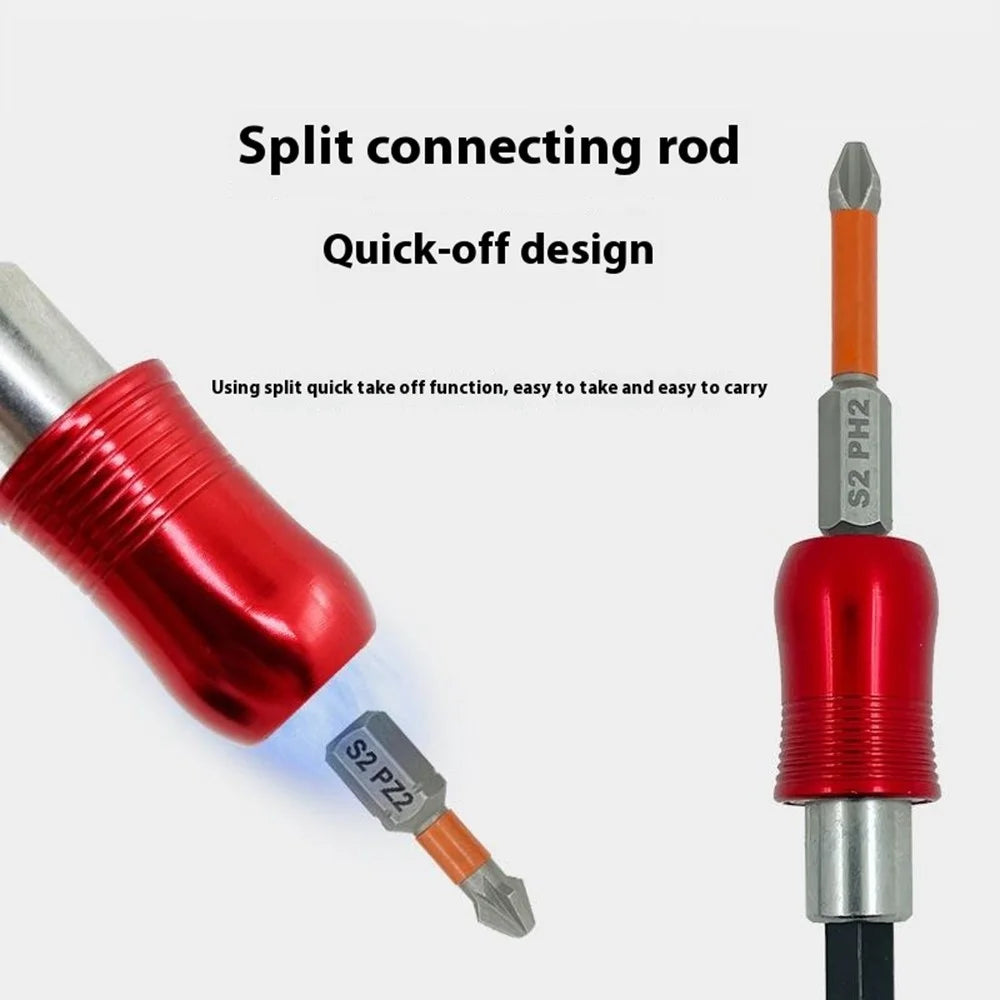 38Pcs / Set S2 Alloy Steel Screwdriver Bits Manual Repairing Screwdriver Bits Socket Kit with Storage Box - 4