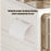 2-Tier Slim Bathroom Storage Cabinet Tissue Dispenser PP + PS Narrow Gap Organizer Shelf - 6
