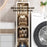 3-Tier Slim Bathroom Storage Cabinet Tissue Dispenser PP + PS Narrow Gap Organizer Shelf - 5