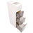 Four Layer Rice Storage Container Kitchen Slim Corner Storage Bin with Drawer (BPA Free, No FDA) - 4