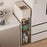 Three Layer Rice Storage Container Kitchen Slim Corner Storage Bin with Drawer (BPA Free, No FDA) - 2