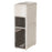 Three Layer Rice Storage Container Kitchen Slim Corner Storage Bin with Drawer (BPA Free, No FDA) - 6