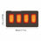 45x90cm Heated Seat Cushion 3 Temperature Settings USB Powered Portable Warming Pad - Coffee - 7