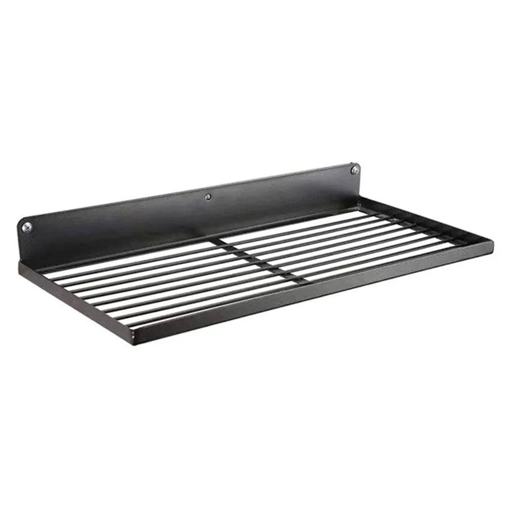 Upper Layer Wall Mount Power Tool Storage Rack for Drills Screwdrivers Space Saving Metal Shelf - 1