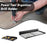 Upper Layer Wall Mount Power Tool Storage Rack for Drills Screwdrivers Space Saving Metal Shelf - 3