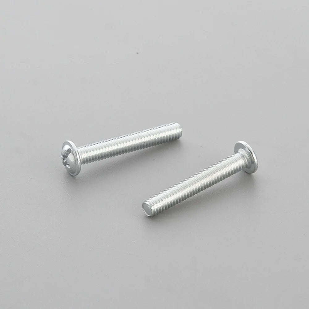 22mm Universal Handle Screw M4x22 Steel Screw for Cabinet Drawer Door Furniture Handles - 4