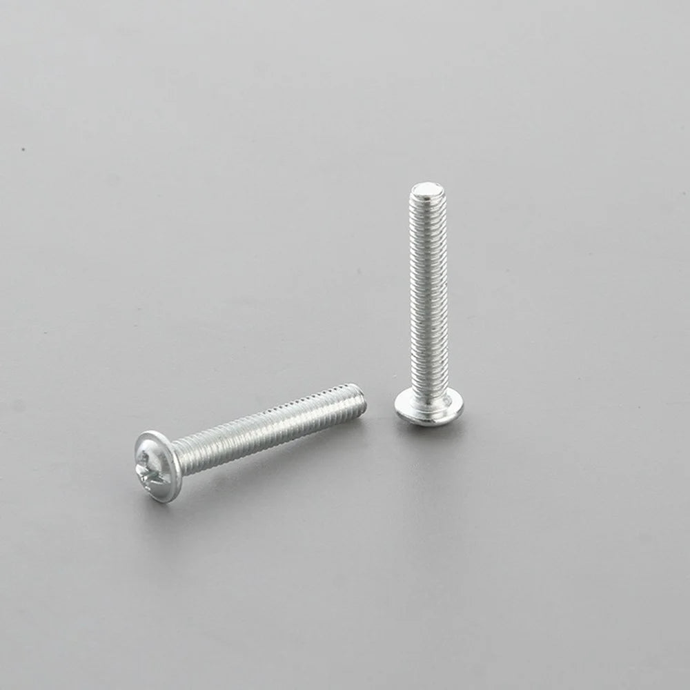 22mm Universal Handle Screw M4x22 Steel Screw for Cabinet Drawer Door Furniture Handles - 7