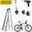 Garden Weeder Storage Rack Stainless Steel Wall Mounted Power Tools Organizer Shelf - 4